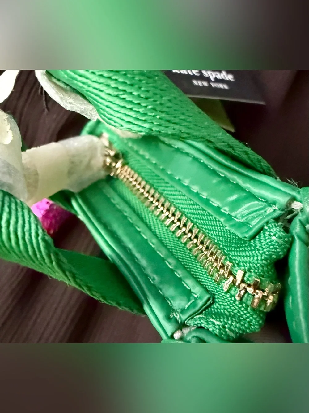 NWT Kate Spade Kip Puffy Micro Bag Charm